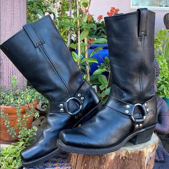 EC Frye Harness Boots Sz 8.5 - Picture 2 of 16